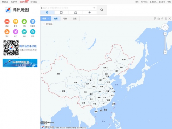 QQ地图缩略图